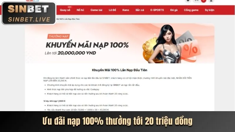 Khuyến mãi chào mừng HM88BET